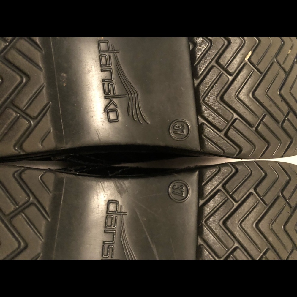 Da ski Black leather clogs - Picture 3 of 3